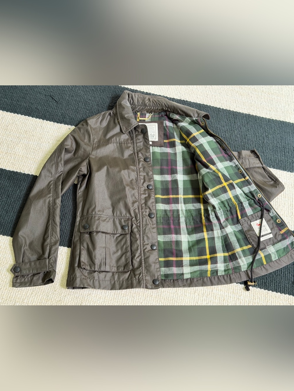 Aubin & Wills Cotton Field Jacket, Size British 8